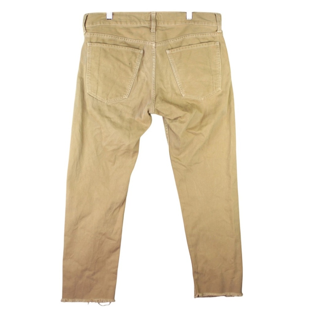 President's Tuscany P's Japanese Fabric Brown Cotton Mens Size 32x27 Pants Italy - Picture 2 of 15